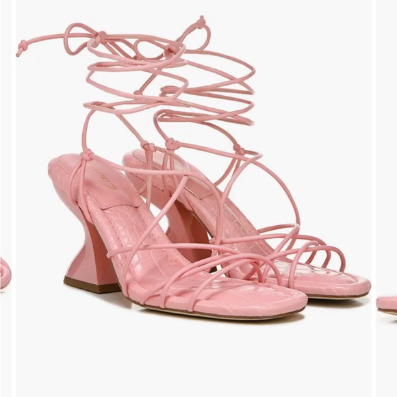 Circus by Sam Edelman Strappy Pink Heels - Picture 1 of 10